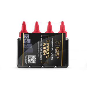 #20 – Light Smoke: Perfect for soft transitions, backgrounds, and smooth tonal blending.
#40 – Medium Light: Ideal for mid-range tones and natural skin gradients.
#60 – Medium Dark: For rich shadows and solid mid-depth contrasts.
#80 – Deep Shade: Powerful saturation for dark tones and bold definition.