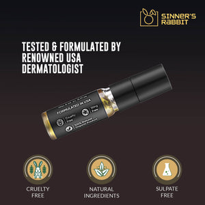 Healing Boosters Oil in 5ml with text highlighting it's Natural Ingredients