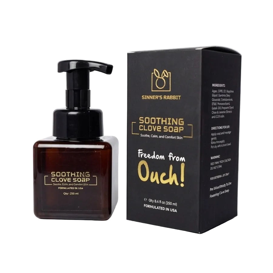 Clove Soap Eugenol Naturally Soothe and Protect - Foaming Pump Bottle
