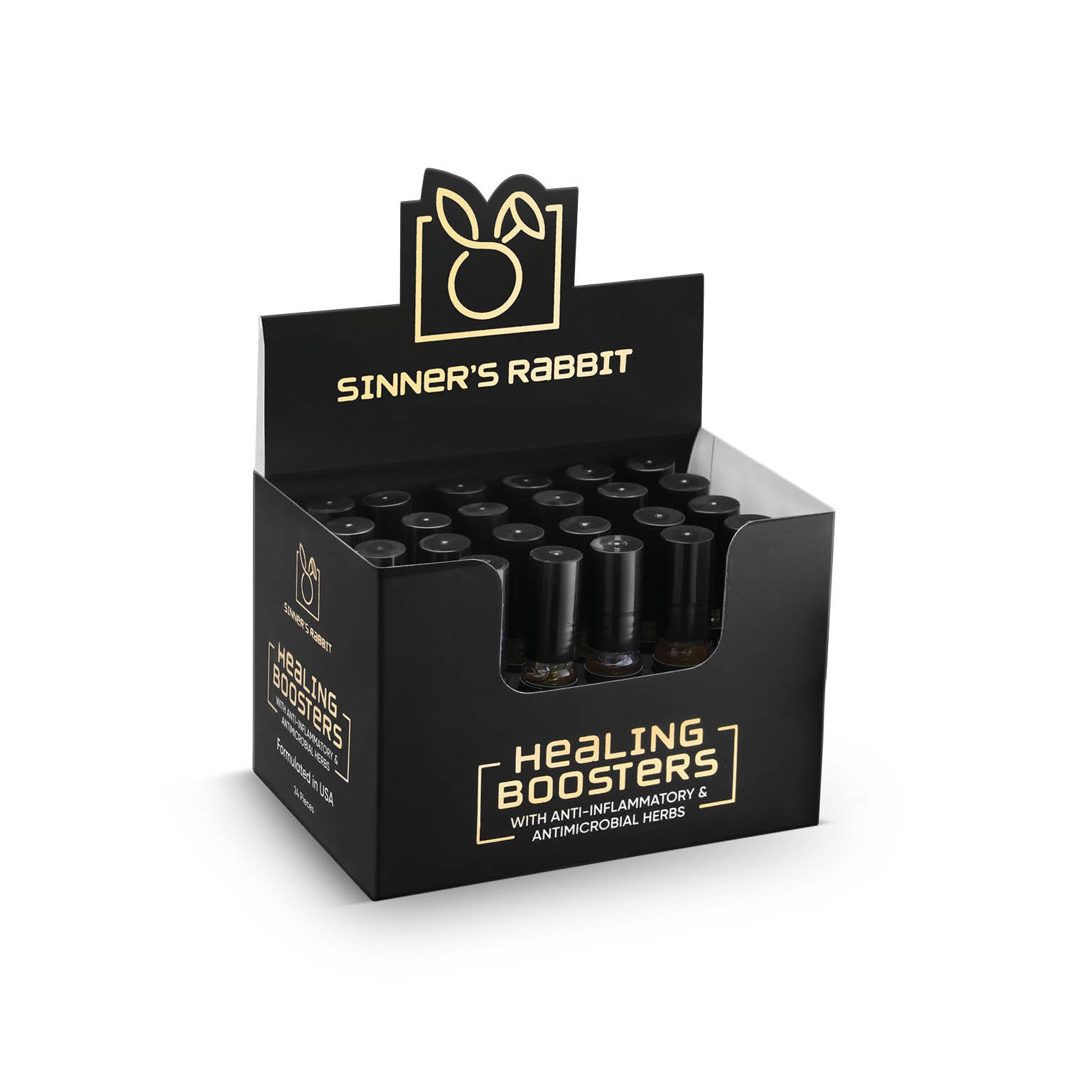 Healing Boosters Oil Open Box of 24 Piece in 5ml